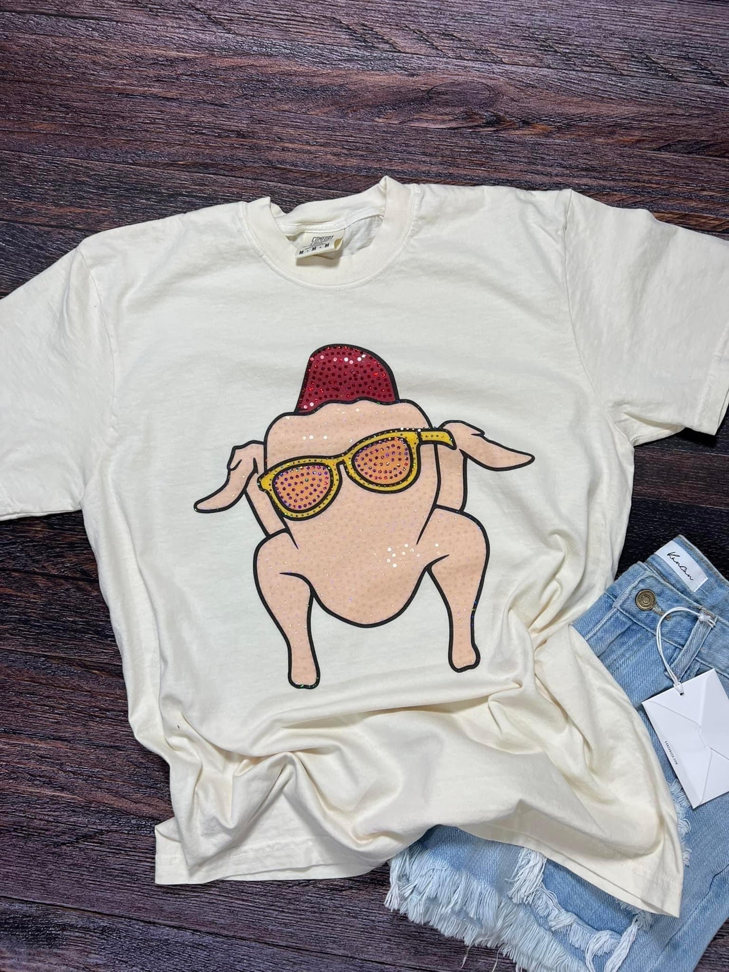 Friends Turkey Spangle Tee