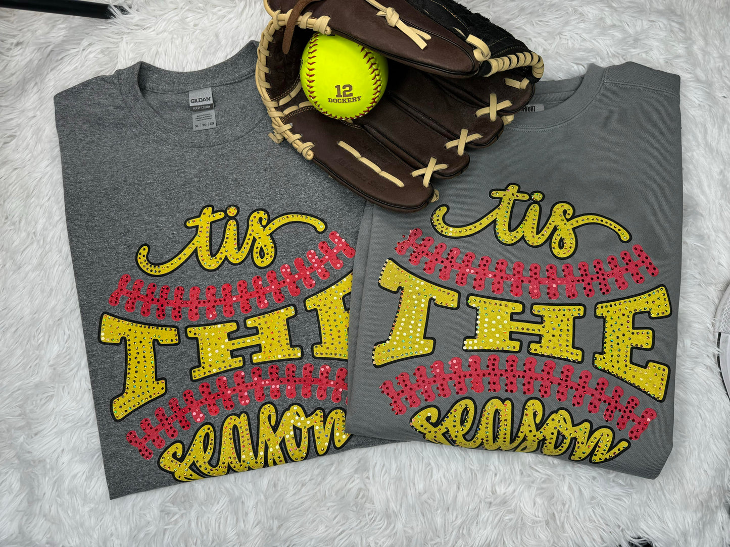 Tis The Season Softball Tees