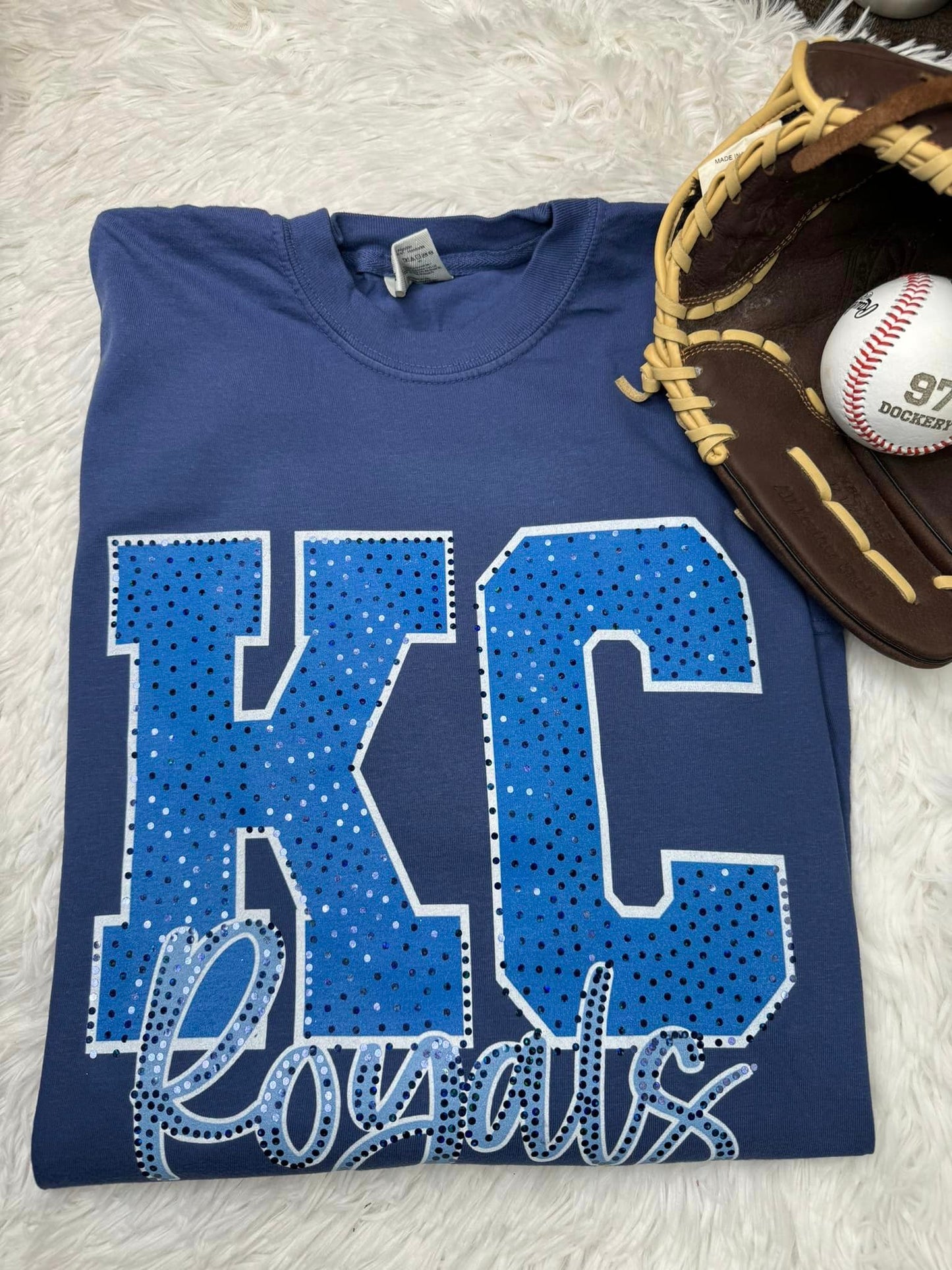 KC Royals Spangle Comfort Colors