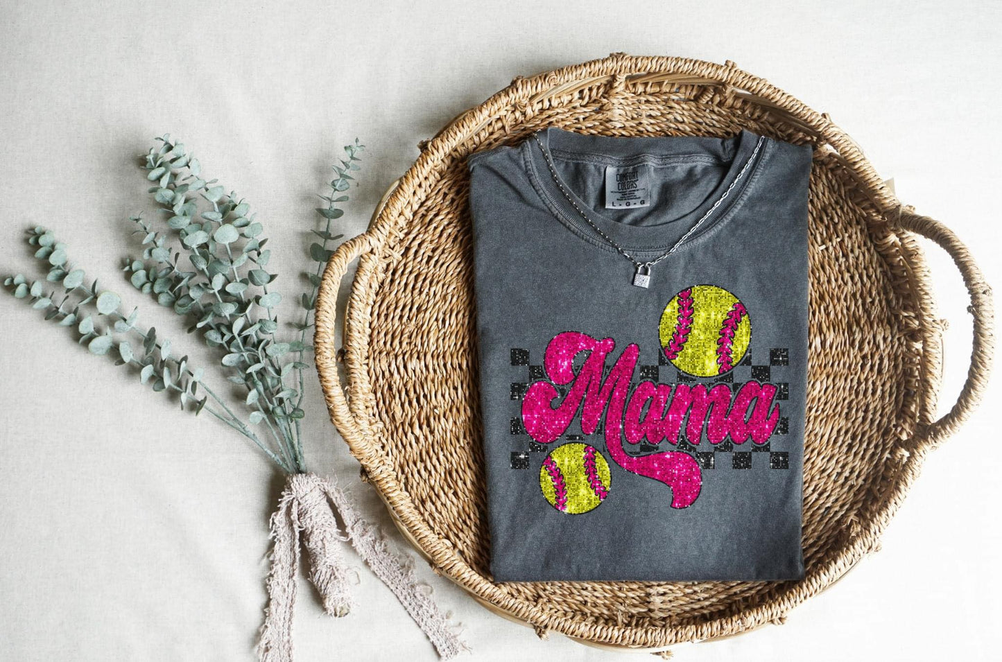 Mama Softball Spangle