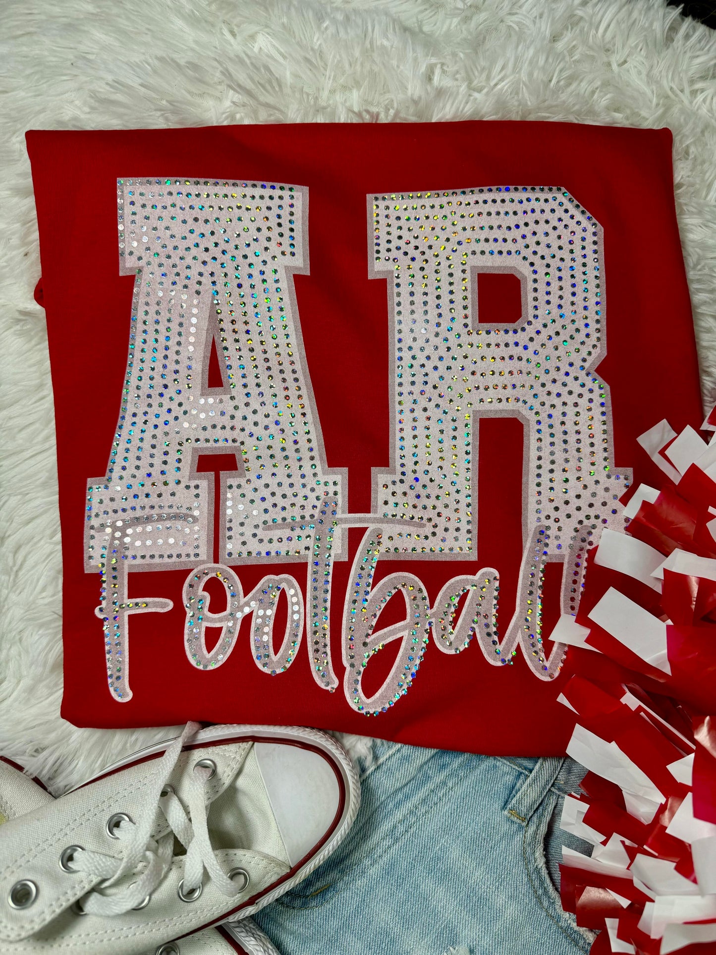 AR Football Spangle Tee