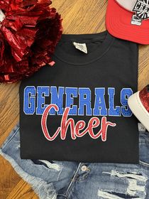 Generals Cheer - New art Comfort Colors