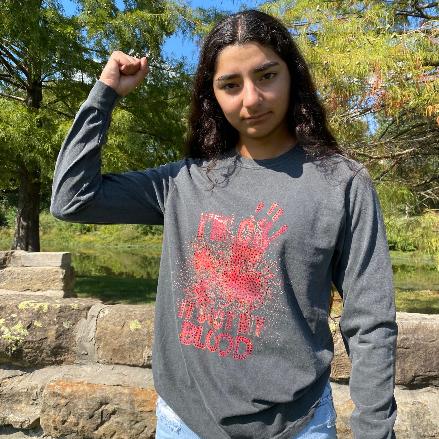 Friday The 13th Spangle Long Sleeve
