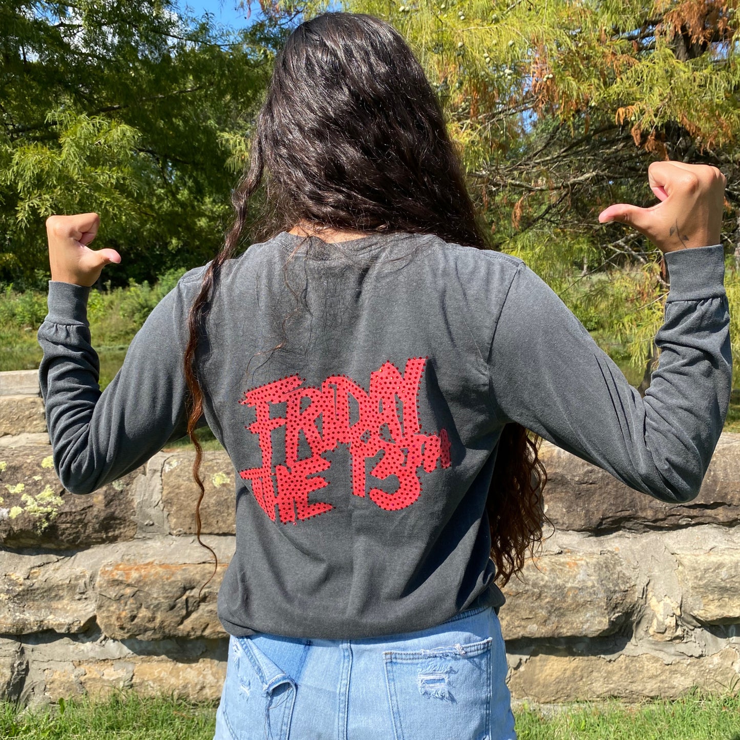 Friday The 13th Spangle Long Sleeve