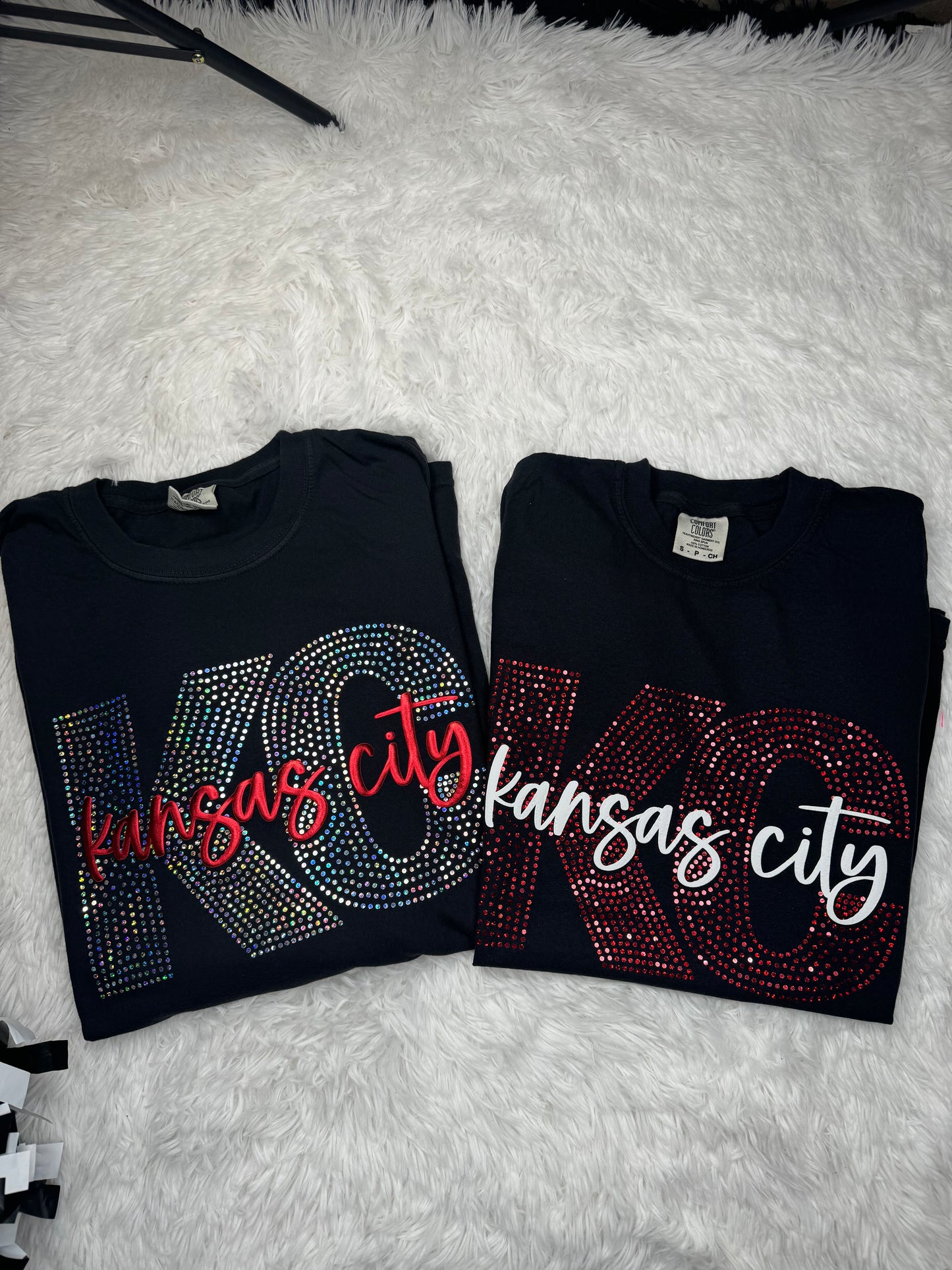 KC Spangle Tee Bling