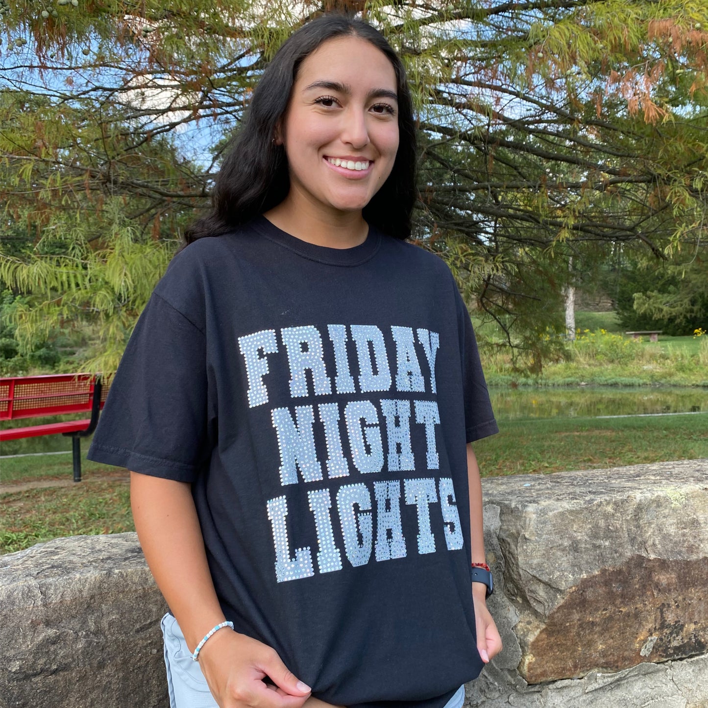 Friday Night Lights Silver Spangle