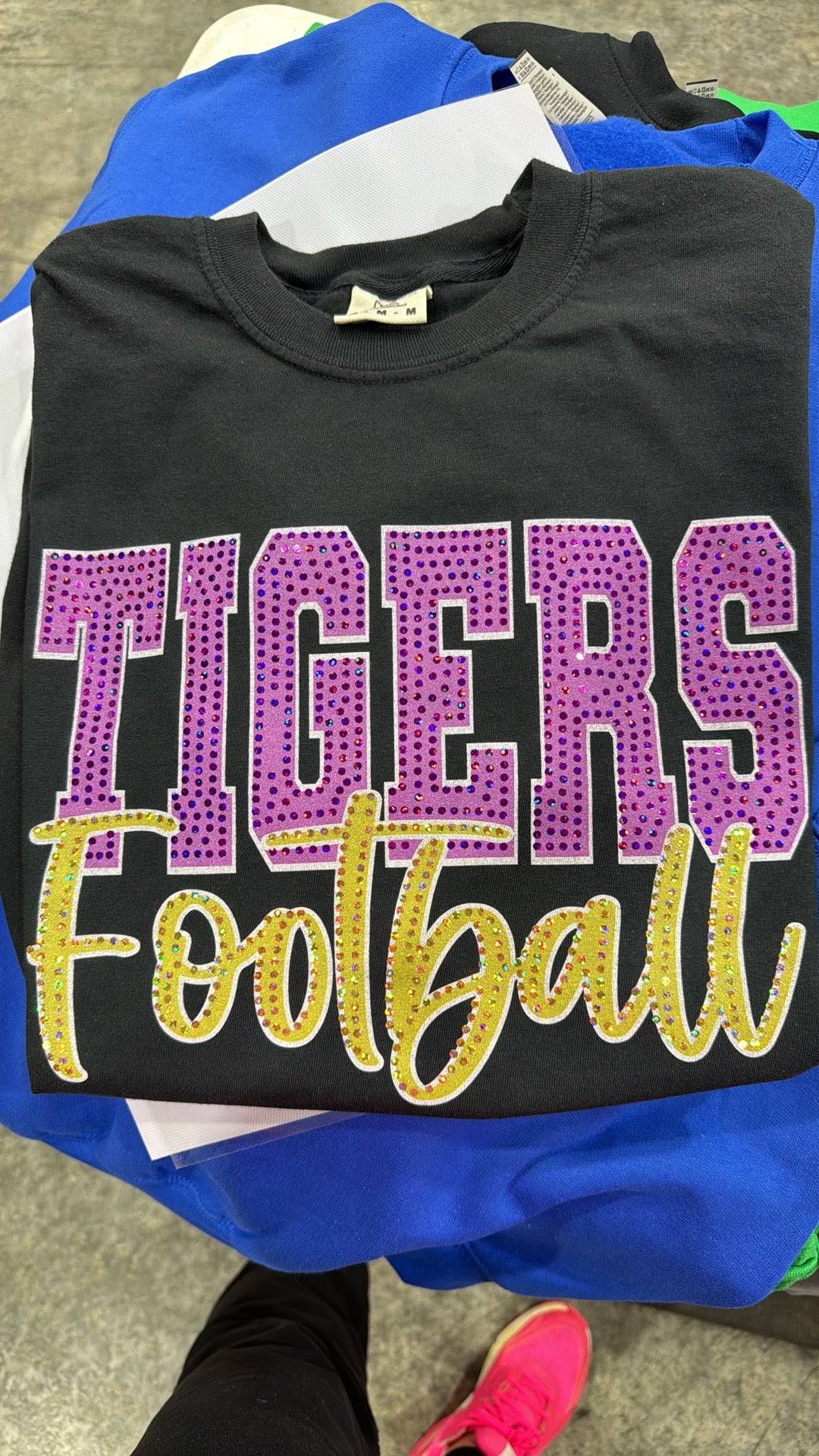 Tigers Black / Purple - Gold