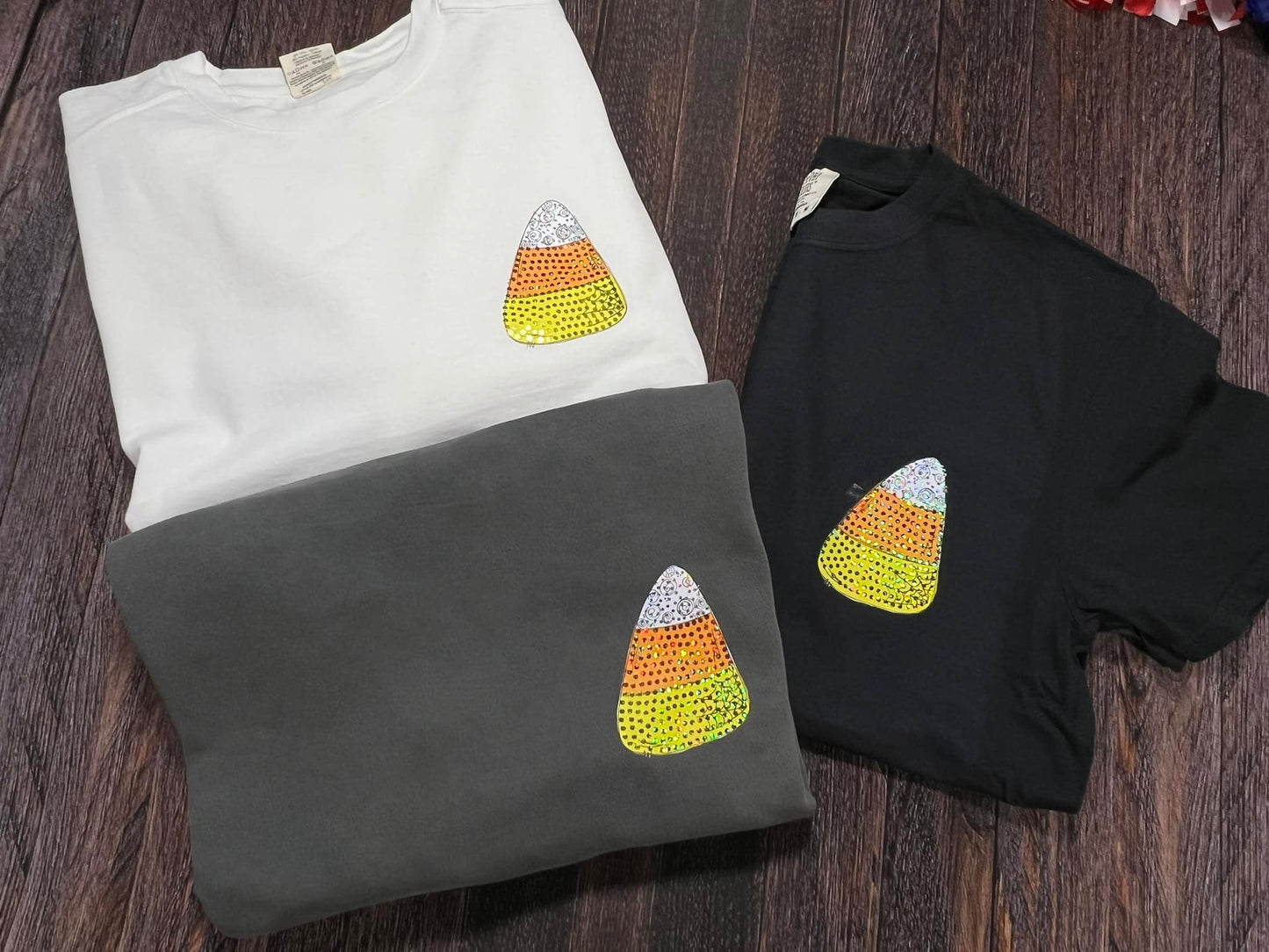 Candy Corn Pocket Fleece