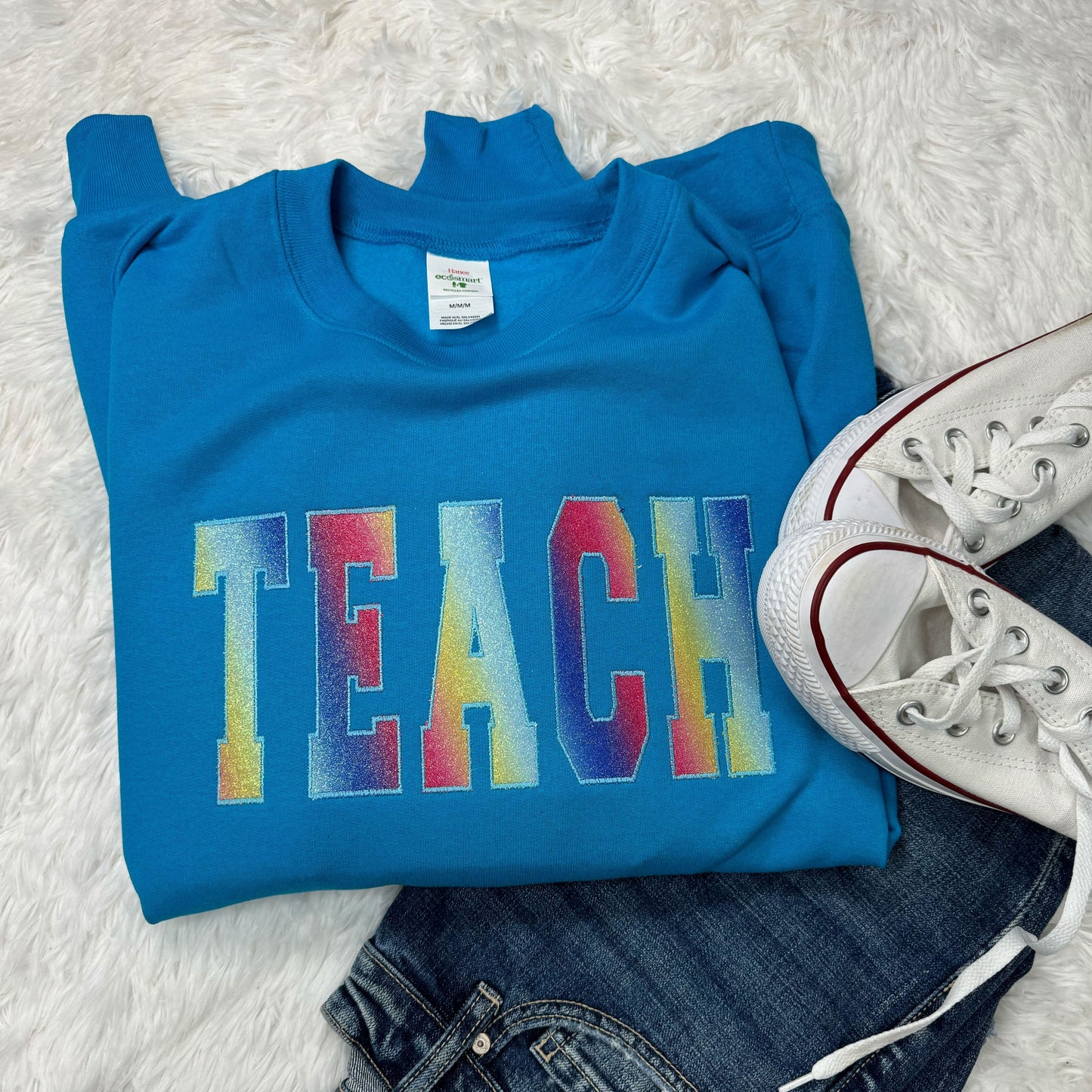Teach Glitter Embroidery