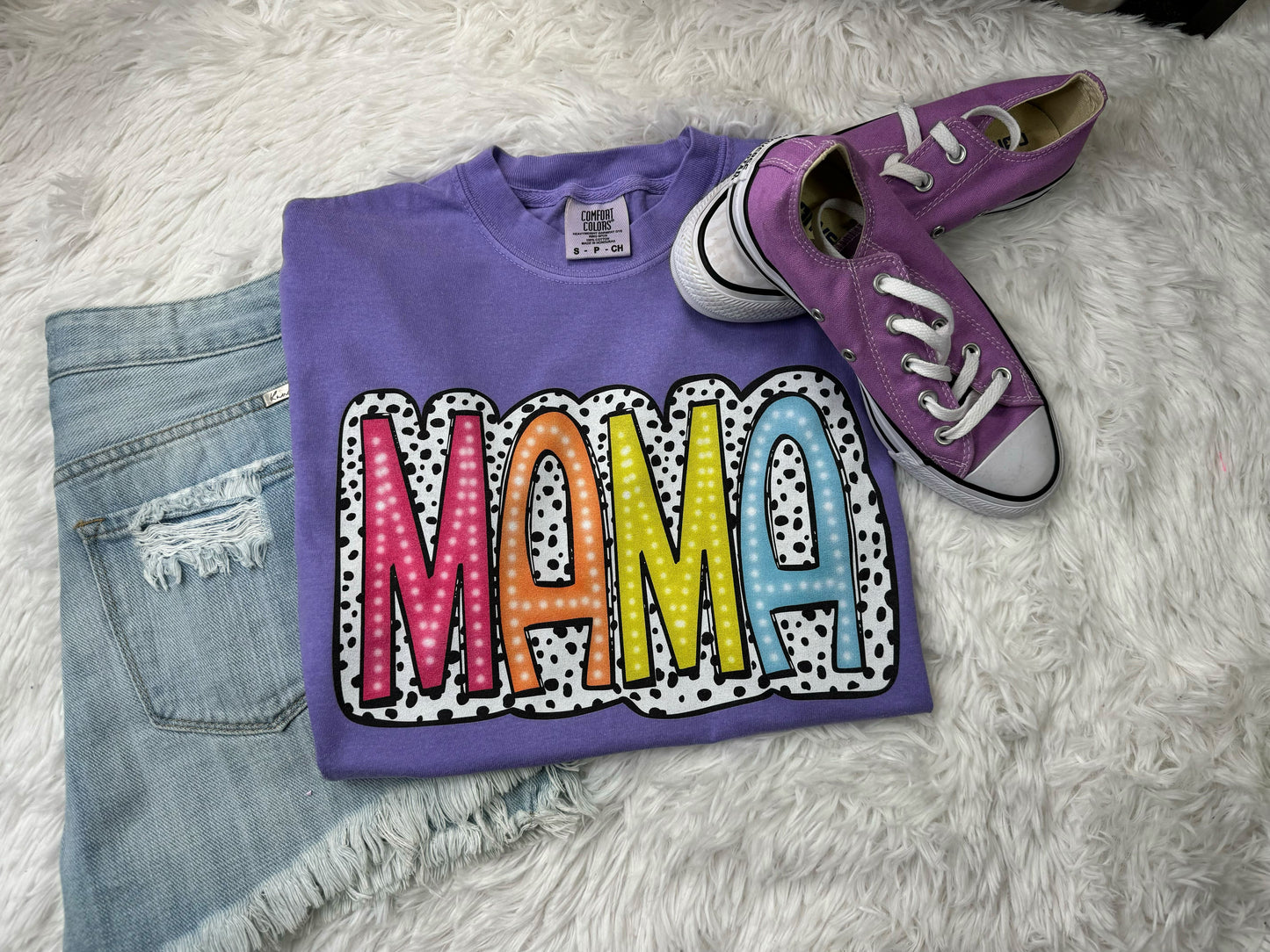 Mama Colorful Doodle