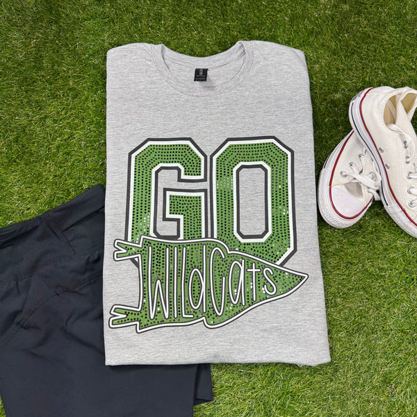 Custom Go Team Pennant Spangle