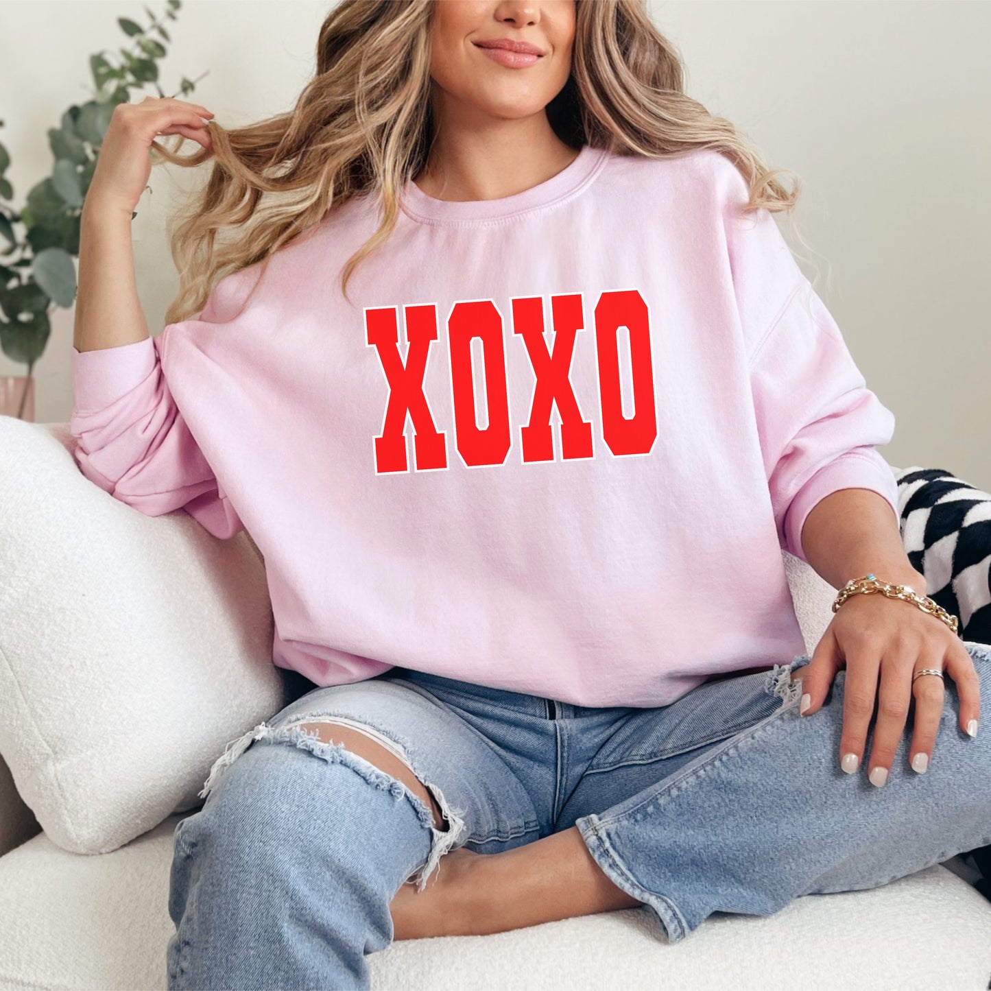 XOXO Spangle Comfort Colors Short Sleeve