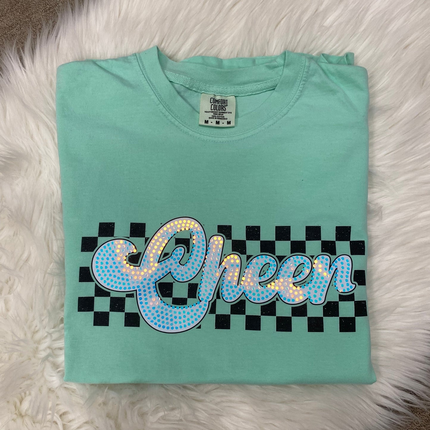 Cheer Iridescent Spangle Tee