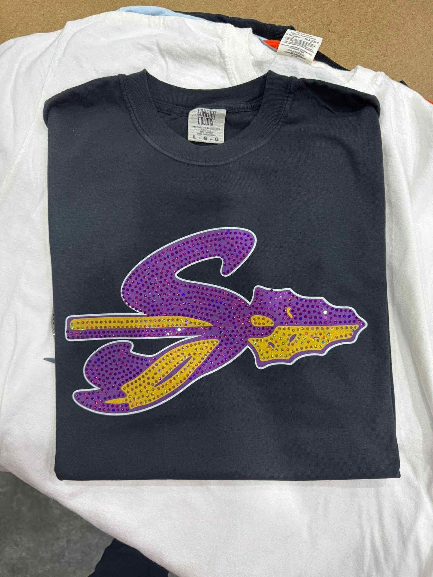 S Arrow Purple Gold