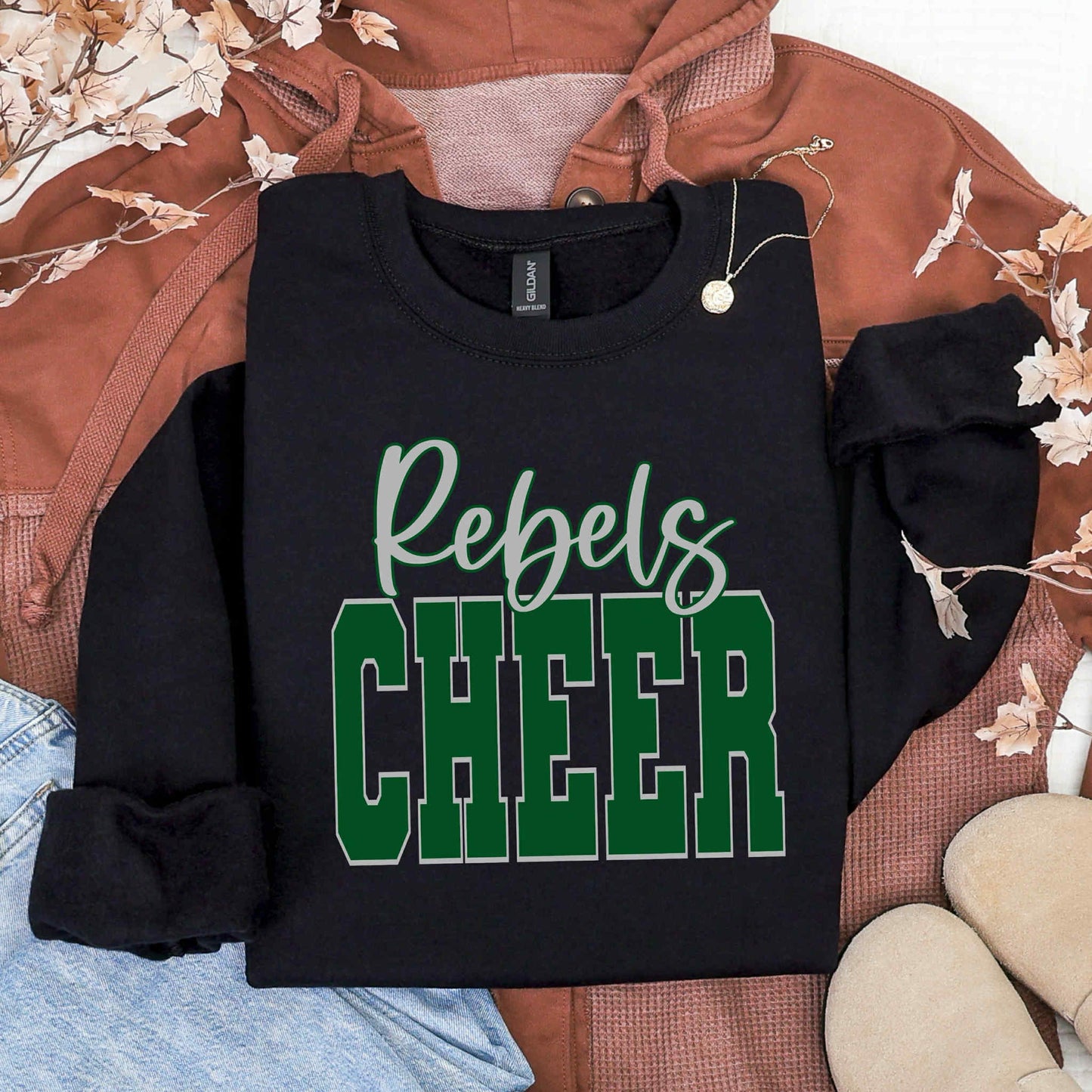 Rebels Cheer / Green Black