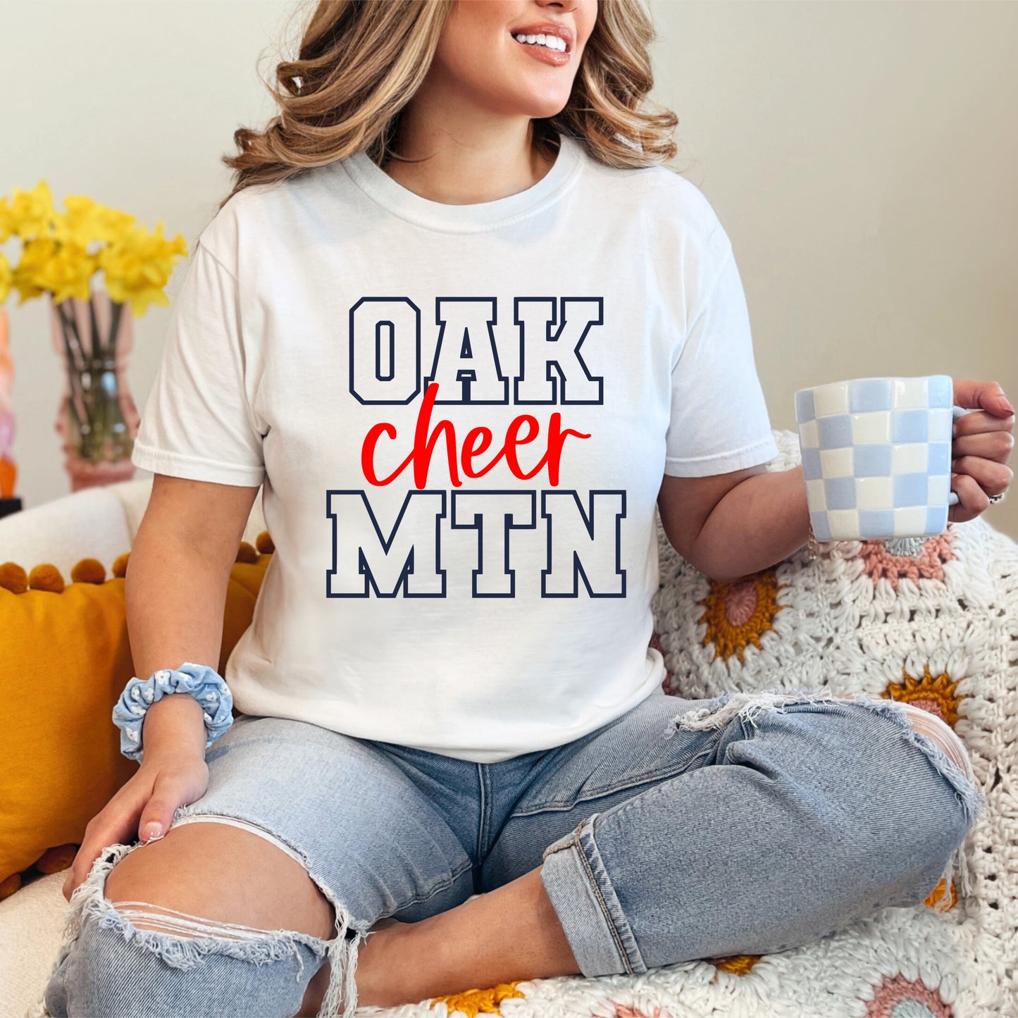 Oak Mtn Cheer Split Spangle