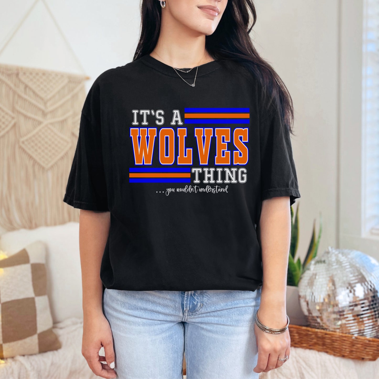 Its a Wolves Thing Spangle