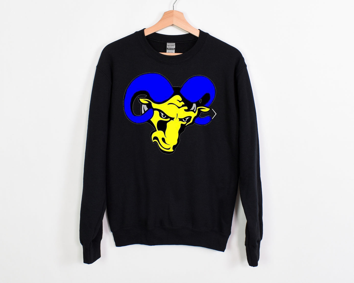 Ram Yellow Mascot