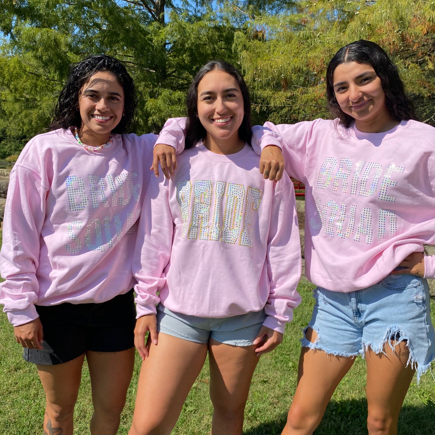 Bride Squad Spangle Fleece