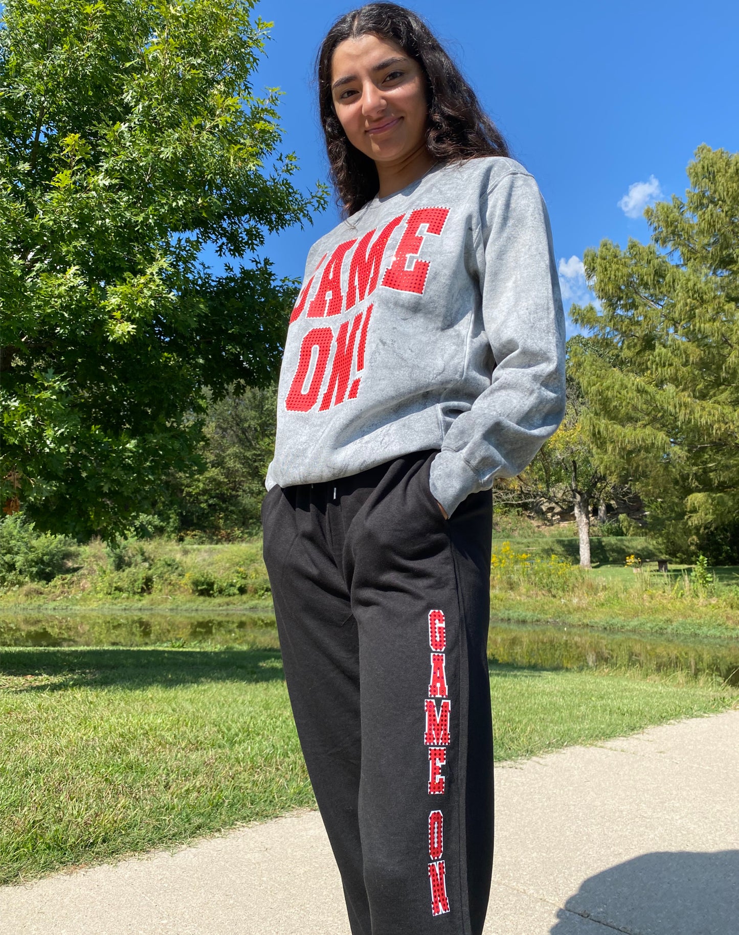 Game On! Spangle Fleece