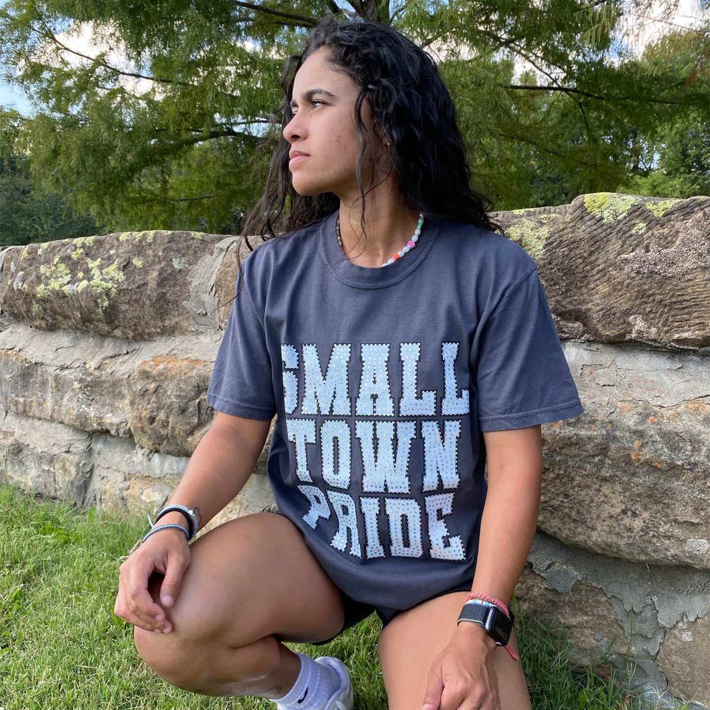 Try that in a small town Spangle Tee