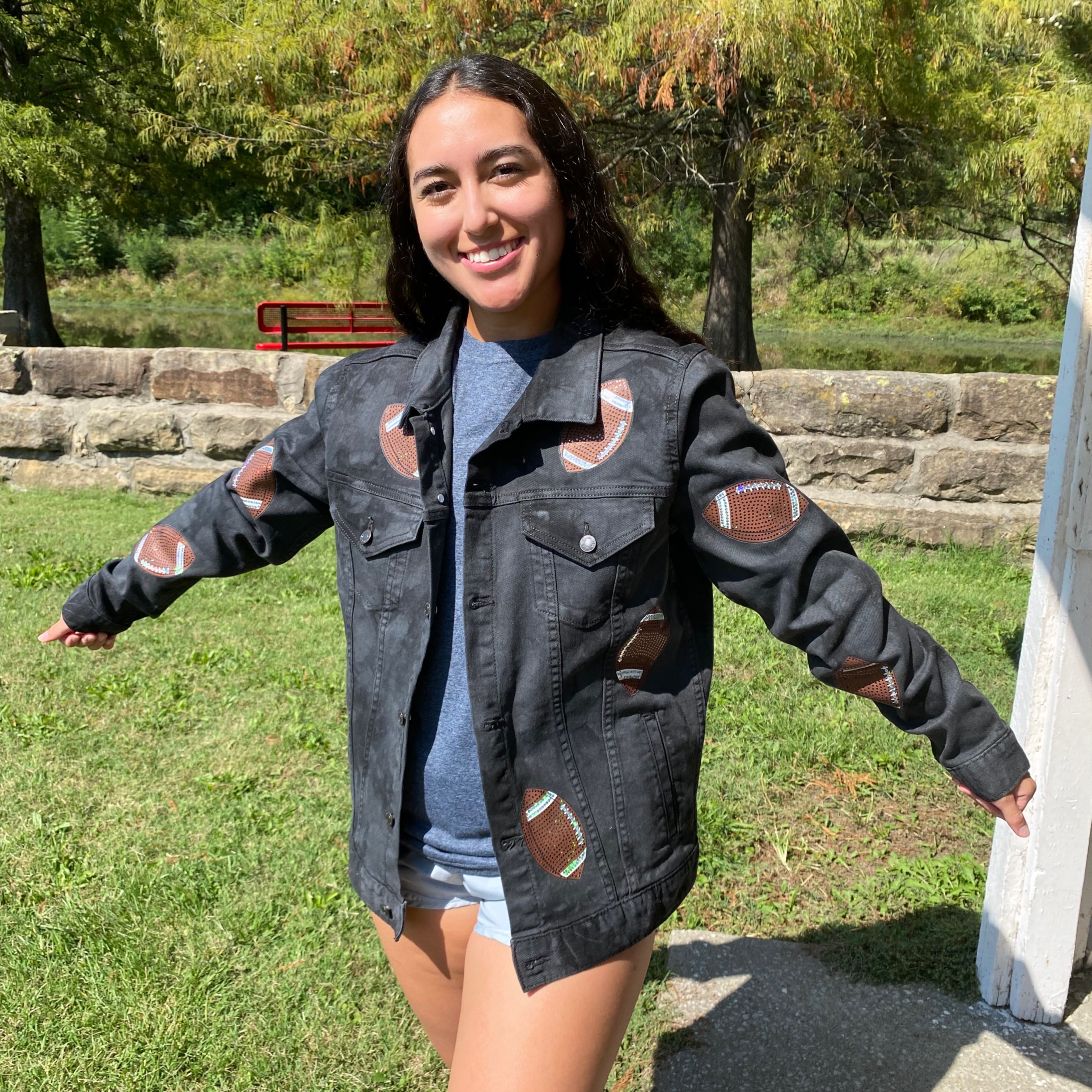 Football Spangle Jacket – Spangle Me