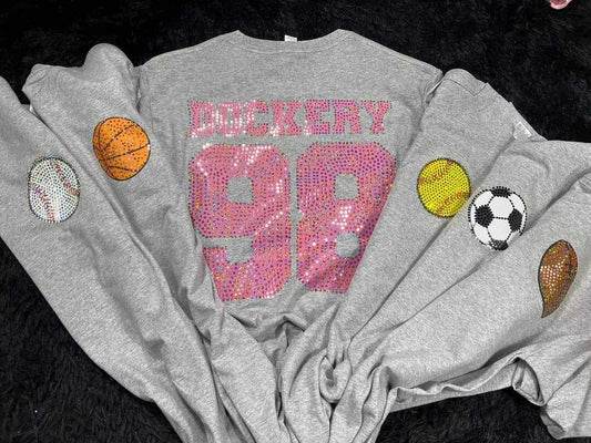 Custom Sport Pocket and Back Spangle