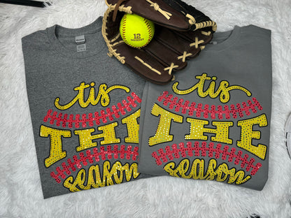 Tis The Season Softball Tees / Long Short