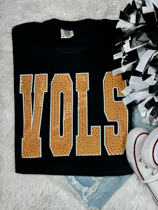 VOLS Spangle Tee Black tee