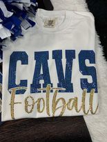 Cavs Football / Navy - Vegas Gold