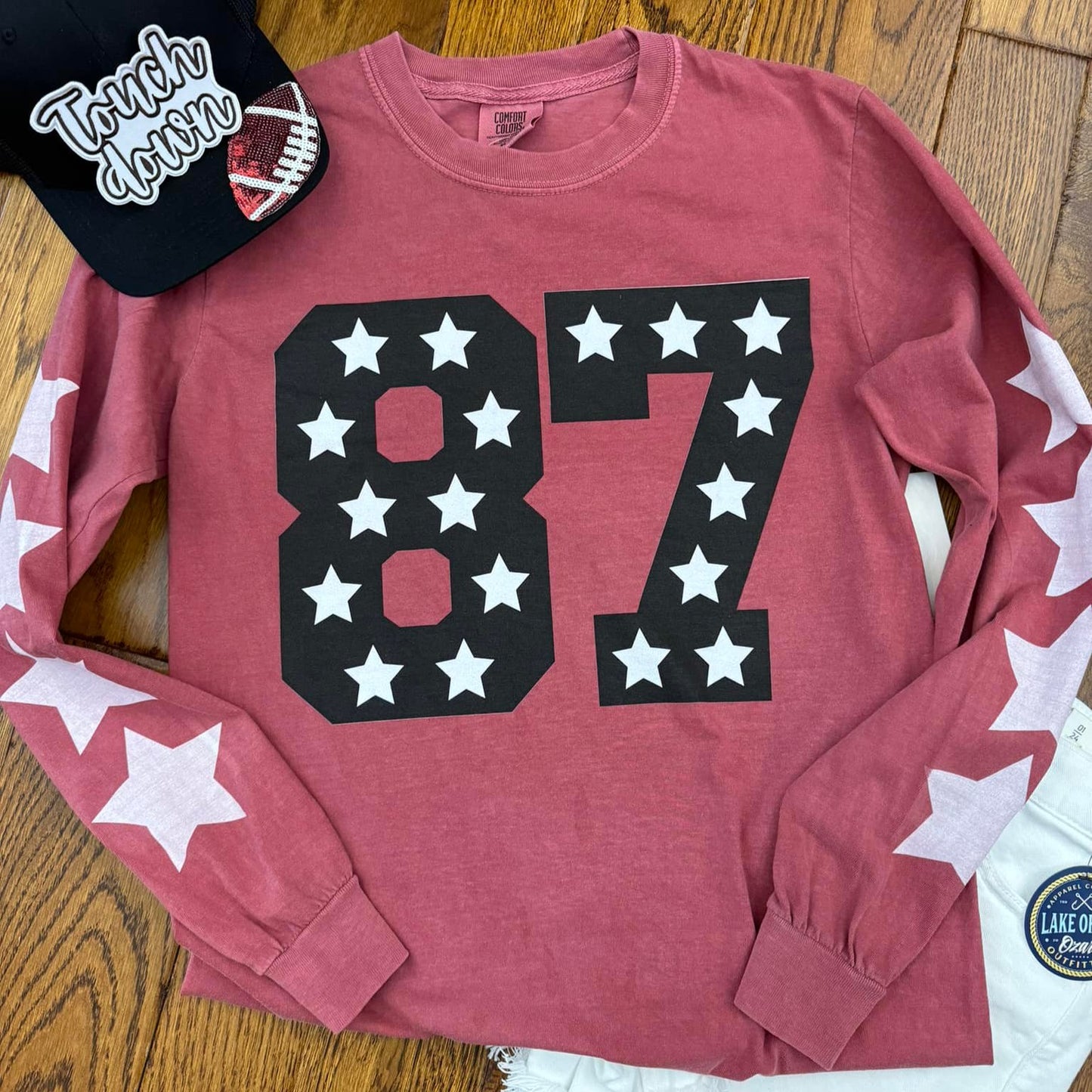 Custom Star Number with Sleeves
