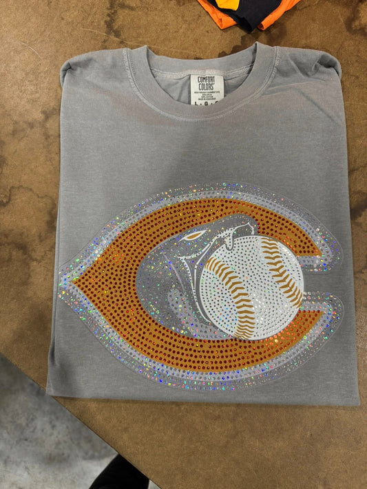 Snake Copperheads Baseball Mascot