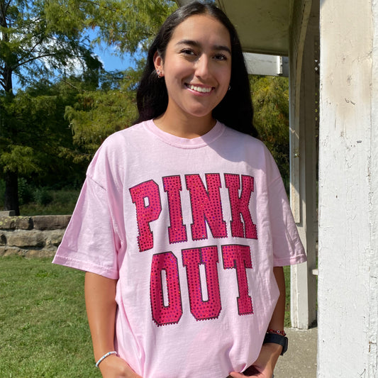 Pink Out Spangle Tee
