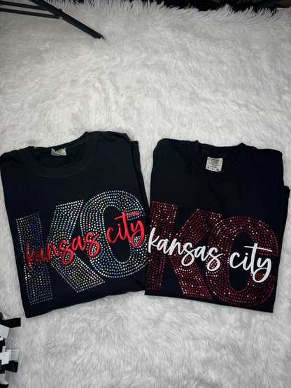 KC Spangle Tee Bling