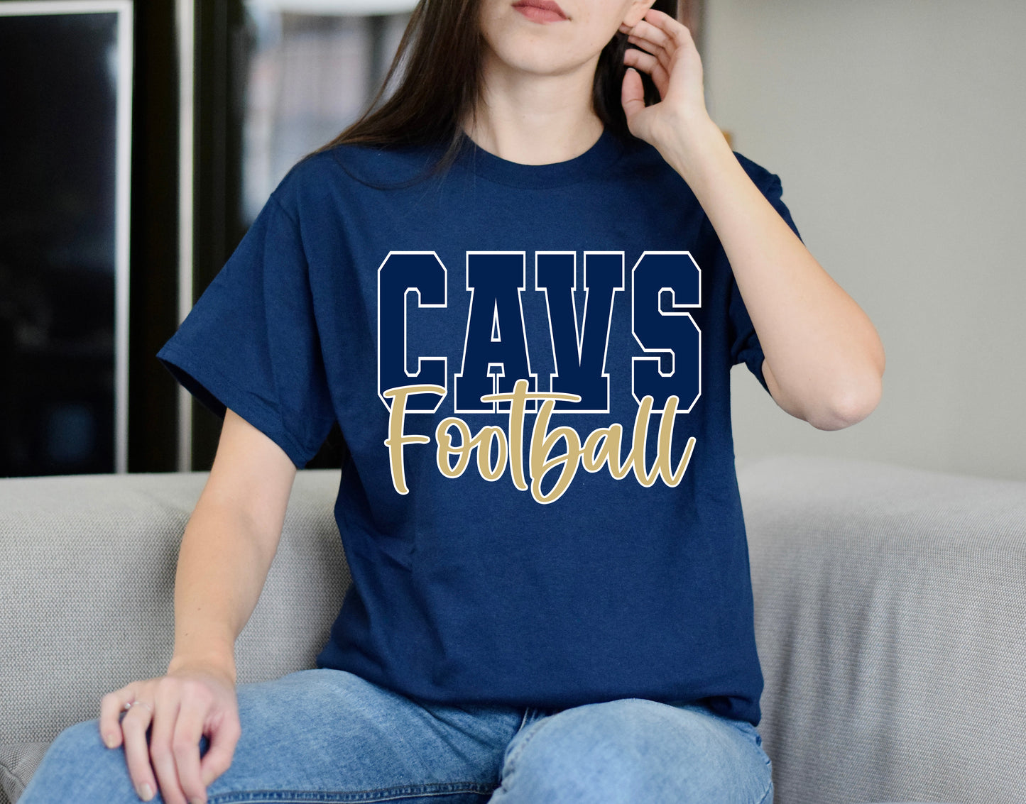 Cavs Football / Navy - Vegas Gold