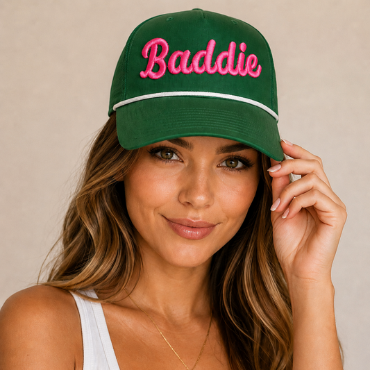 Baddie Embroidered Hat
