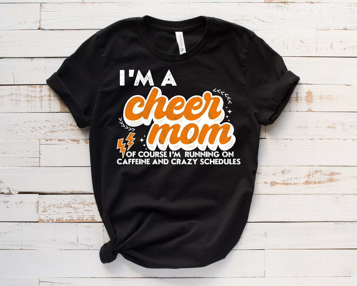Spangle Cheer Mom - of course