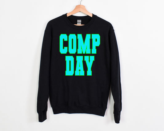 Comp Day Comfort Colors Black / Teal & Lime