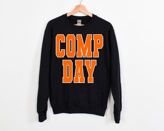 Comp Day Fleece Orange White