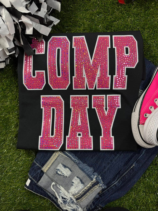Comp Day Hot Pink Black