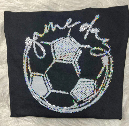 Soccer Game Day Spangle Tee