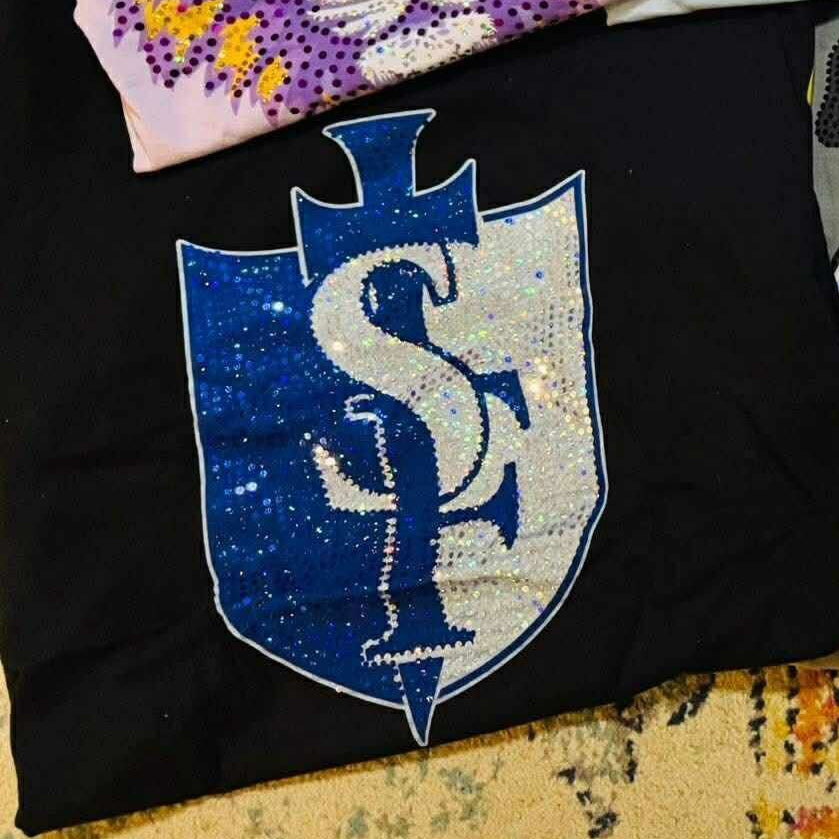 SF Shield Logo Spangle