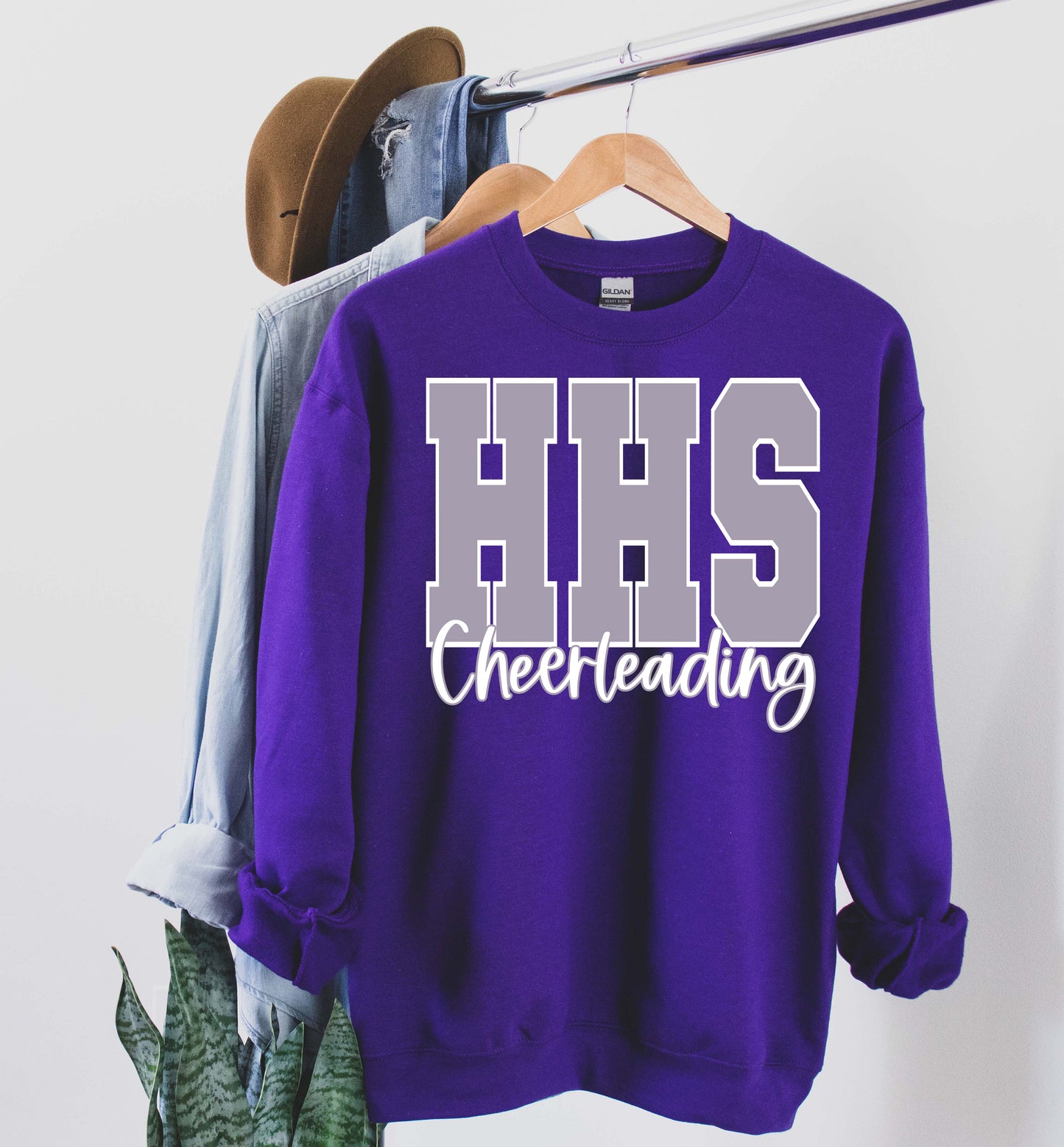 HHS Cheerleading Purple
