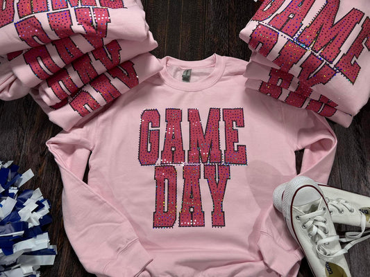 Pink Game Day Fleece
