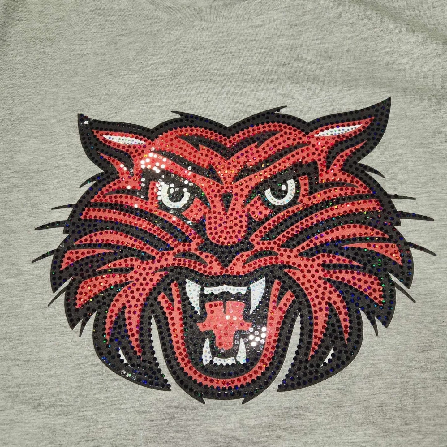 Custom spangled mascot tee
