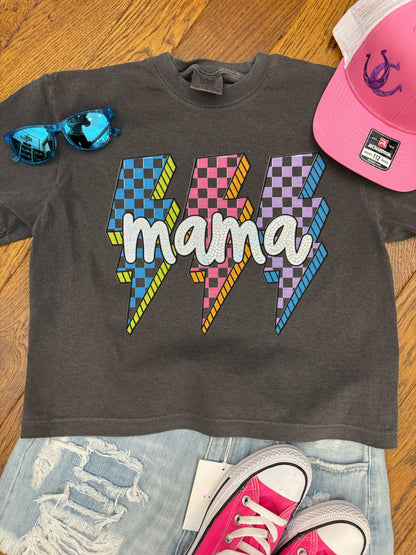 Mama Lightening bolt Spangle