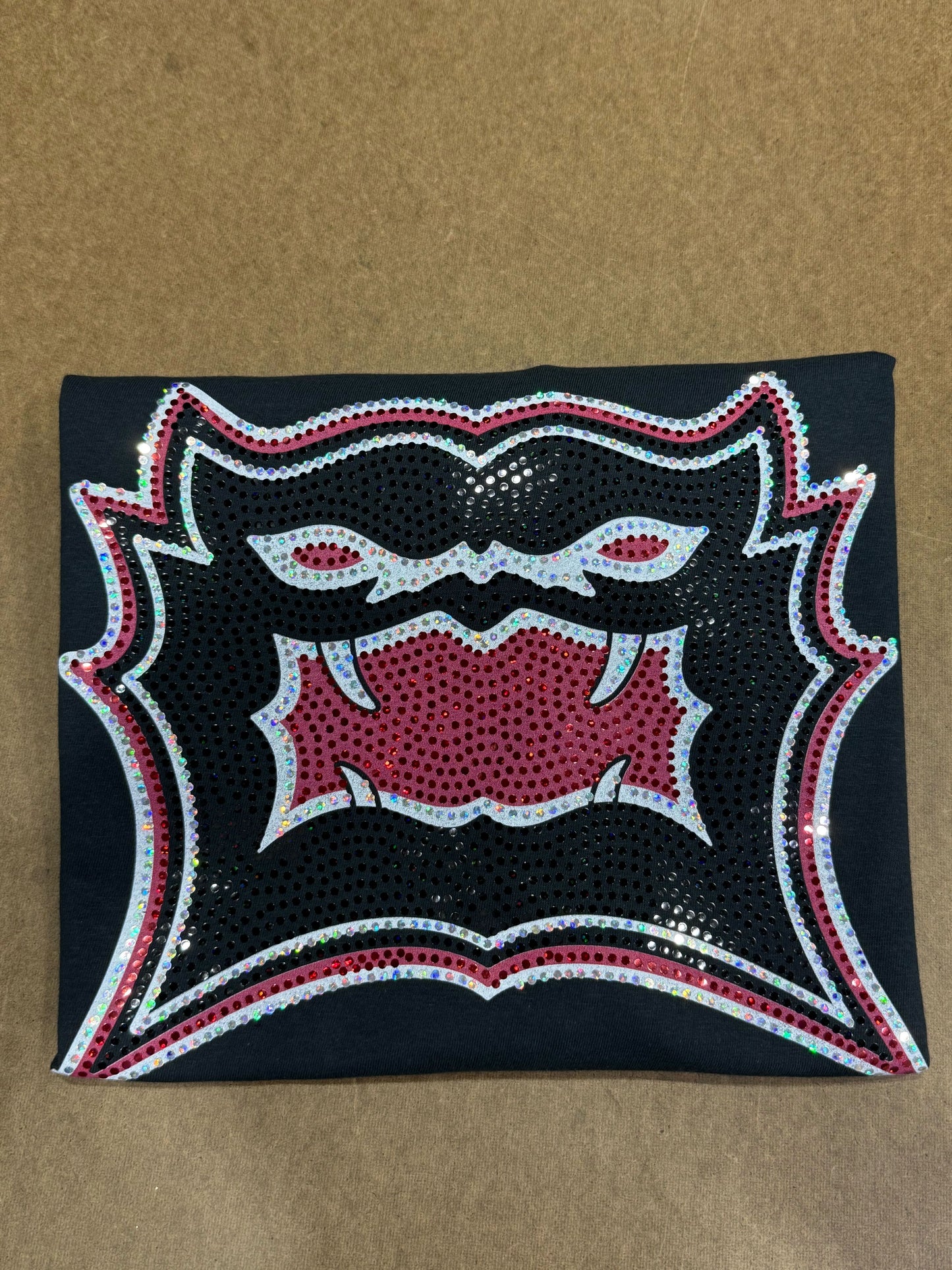 Lima OH Bearcats Mascot Screaming Head Logo