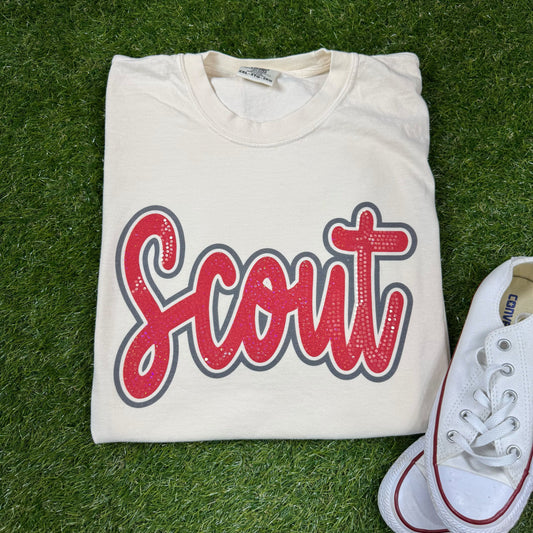 Custom Mascot Thick Script with Spangle