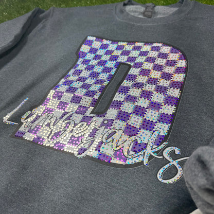 Custom Checkered Team Spirit Spangle