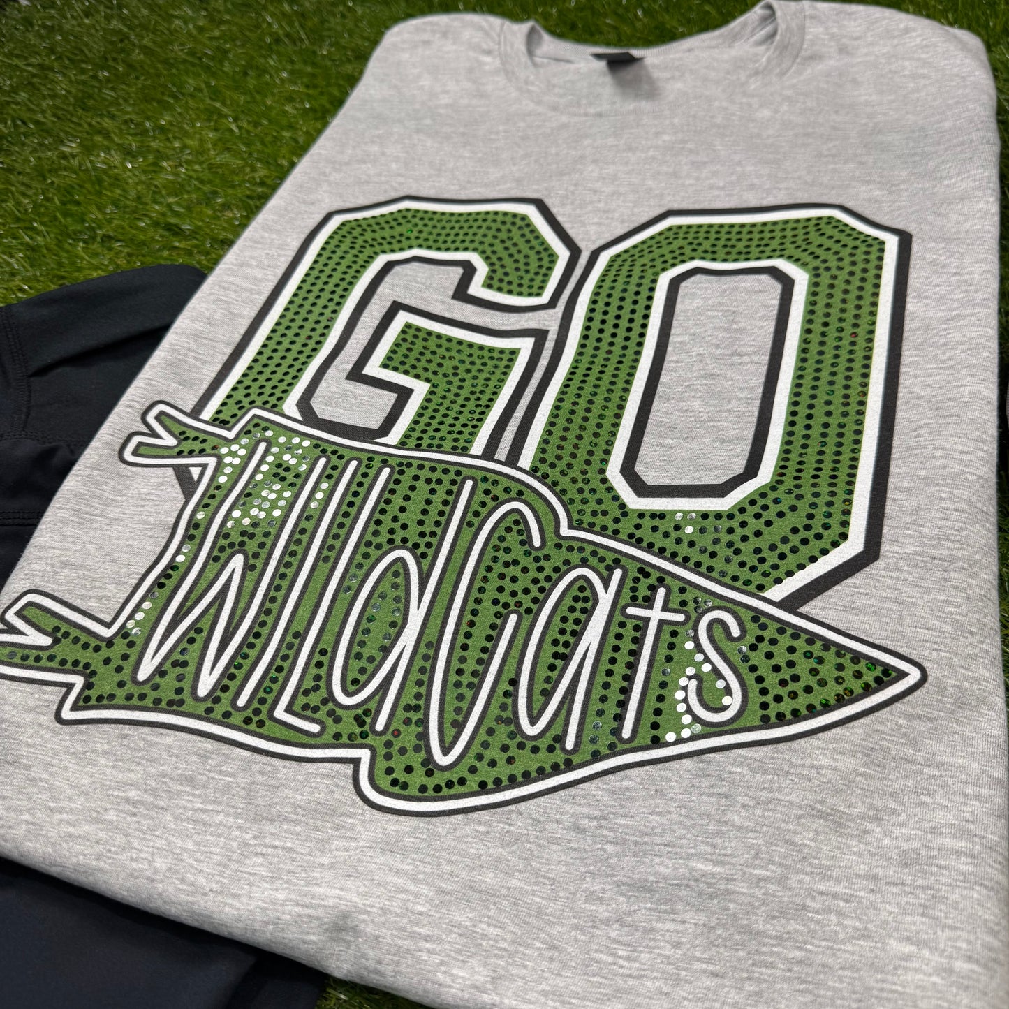 Custom Go Team Pennant Spangle